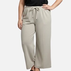 REITMANS Cream Wide Leg Stretch Pants Plus size  XXL